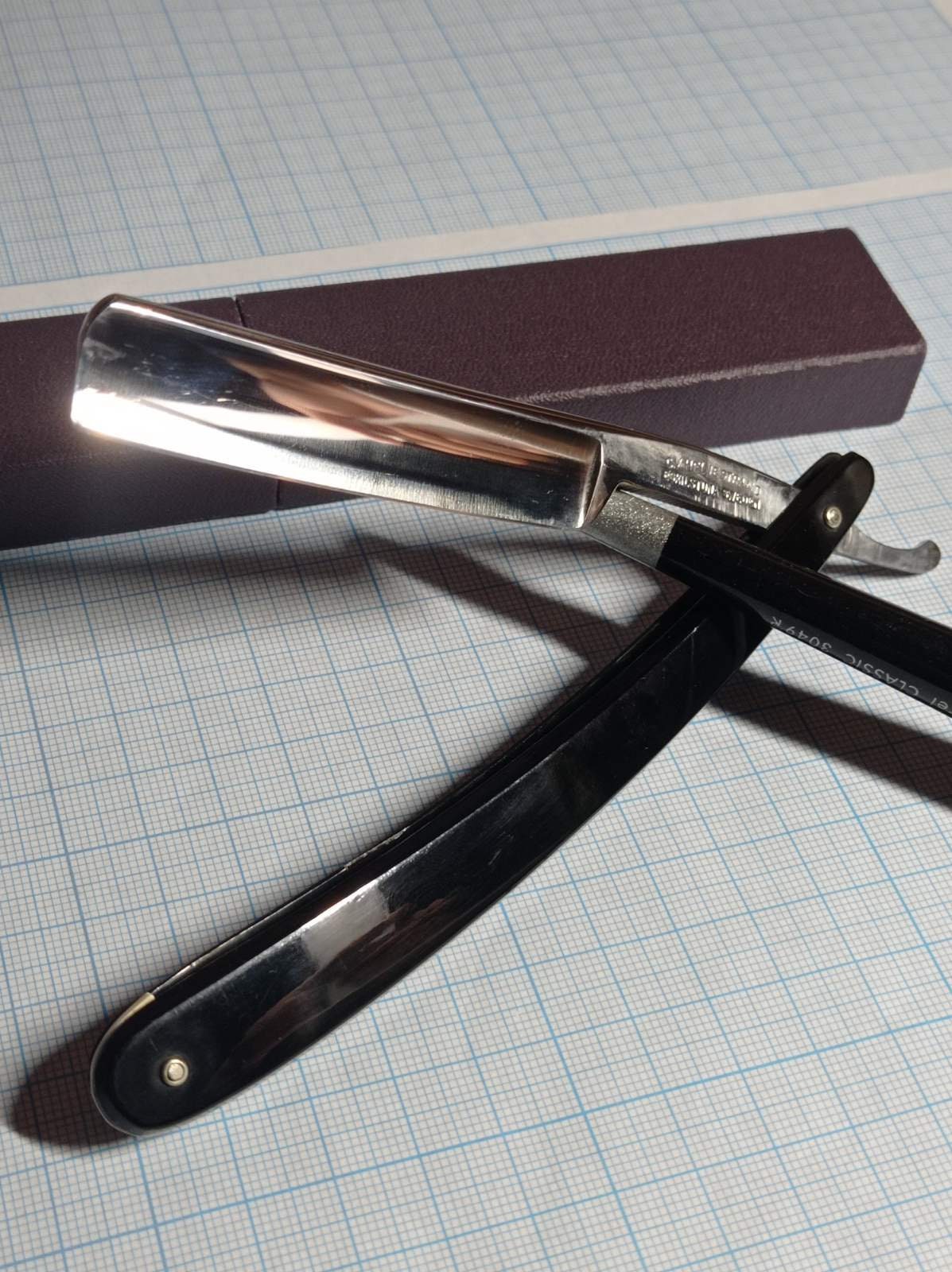 ♥️Doble Temple ♥️フィラーモニカ レザー剃刀 13 Yahoo!オークション -「フィラモニカ」の落札相場・落札価格