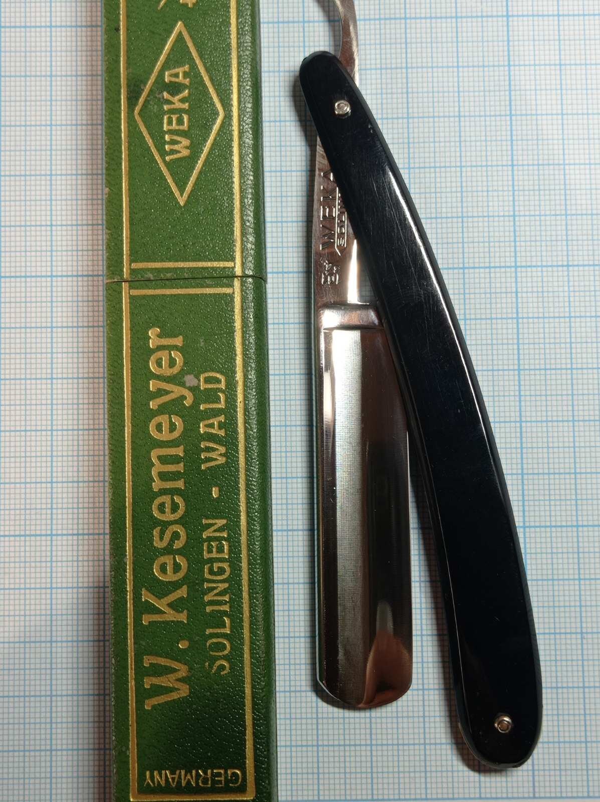 straight razor "Weka"