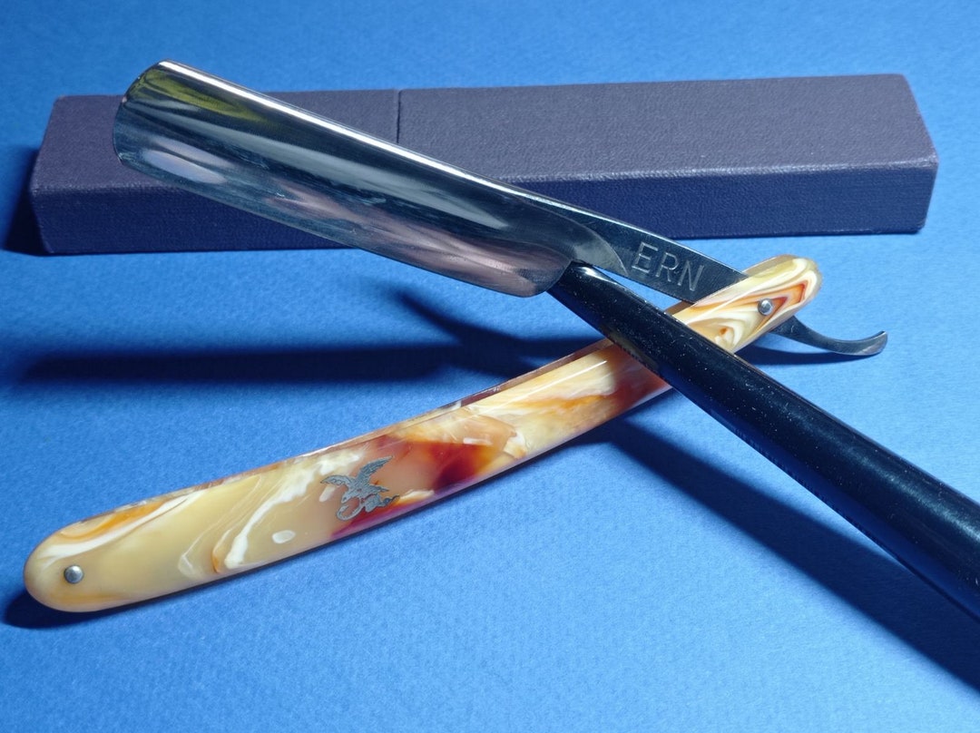 Ern Protector Razor Vintage Straight Razor