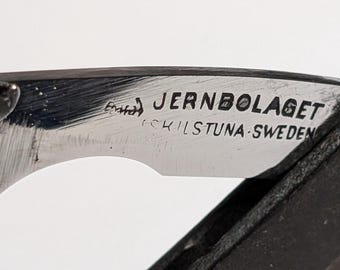 Straight razor Jernbolaget Eskilstuna frameback