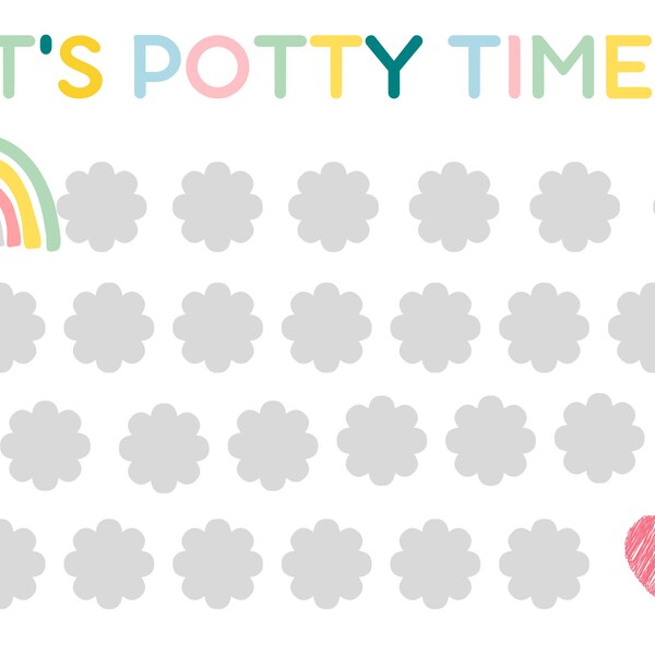 It's Potty Time chart