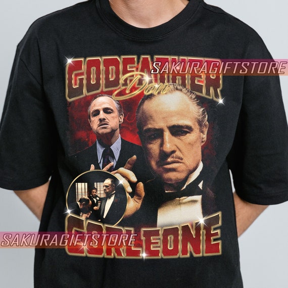 Godfather Don Corleone Vintage T-Shirt Bootleg T-shirt Retro ...