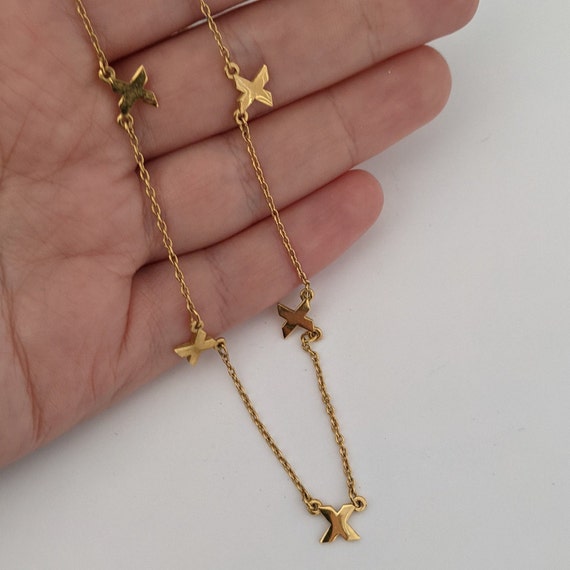 Vintage Trifari Necklace Chain Gold-tone - image 3