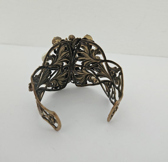 Rare Vintage Joseff Of Hollywood Bracelet Ornate … - image 6