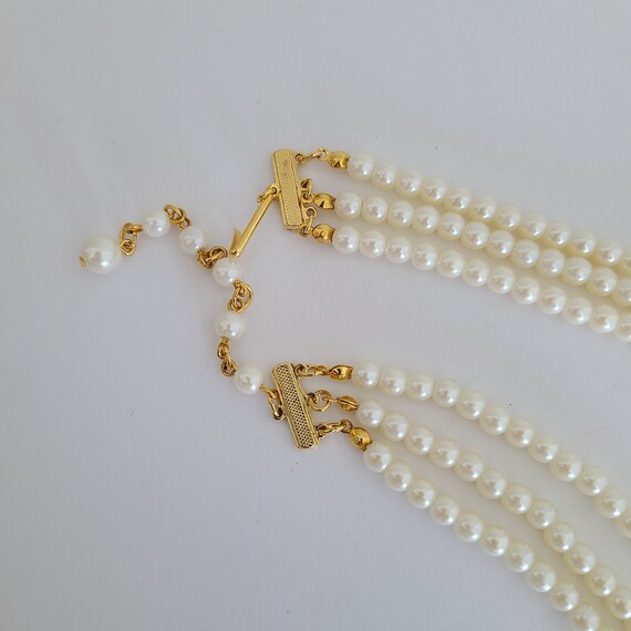 Vintage Avon Butterfly Faux Pearl 