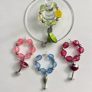 TIPSY wine charms