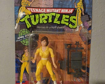 Playmates Toys TMNT Teenage Mutant Ninja Turtles April O'Neil 1988
