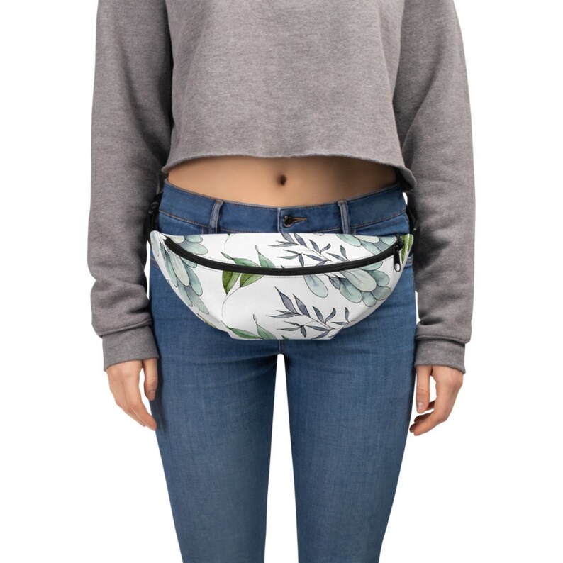 Fanny Pack for Women Hip Bag Belt Bag Bridesmaid Gift Idea Leaves Custom Fanny Pack Fanny Pack Men