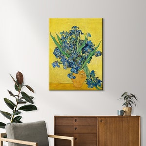 Vincent Van Gogh Iris. Crea il tuo Poster/Quadro su Tela o Carta fotografica. Canvas, Photographic paper.