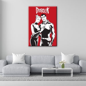 Diabolik e Eva kant. Scegli il tuo Poster o Quadro su Tela o Carta fotografica, Canvas, Photographic paper.