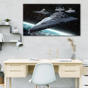 Imperial-class Star Destroyer, ispiration. Poster, Quadro, Tela o Carta fotografica, Canvas, Photographic paper.