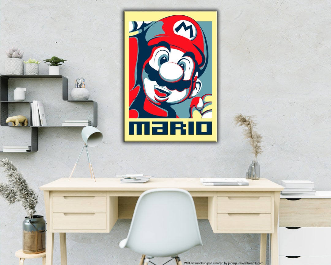 Mario the Most Famous Plumber in the World. Choose Your Poster or
