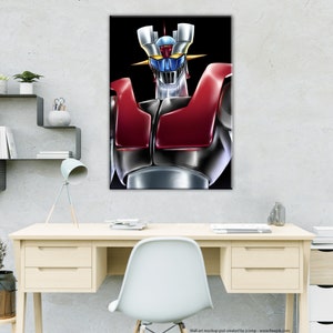 Mazinger Z. Poster, Quadro, Tela o Carta fotografica, Canvas..