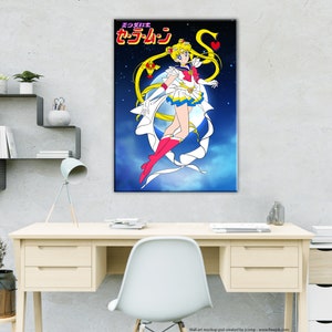 Sailor Moon, la bella ragazza guerriera. Scegli il tuo Poster o Quadro su Tela o Carta fotografica, Canvas, Photographic paper.