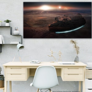 Millenium Falcon, ispiration. Poster, Quadro, Tela o Carta fotografica, Canvas, Photographic paper.