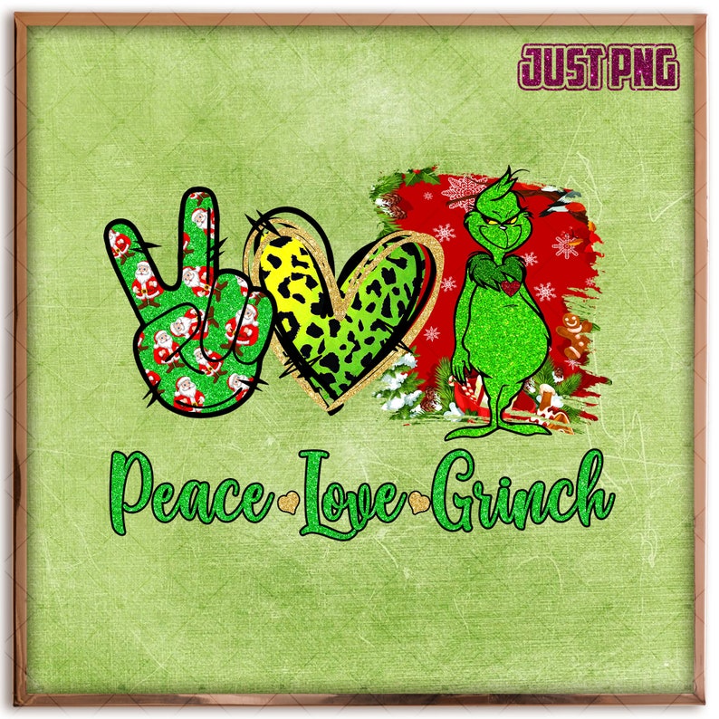 Free Free Peace Love Grinch Svg Free 501 SVG PNG EPS DXF File