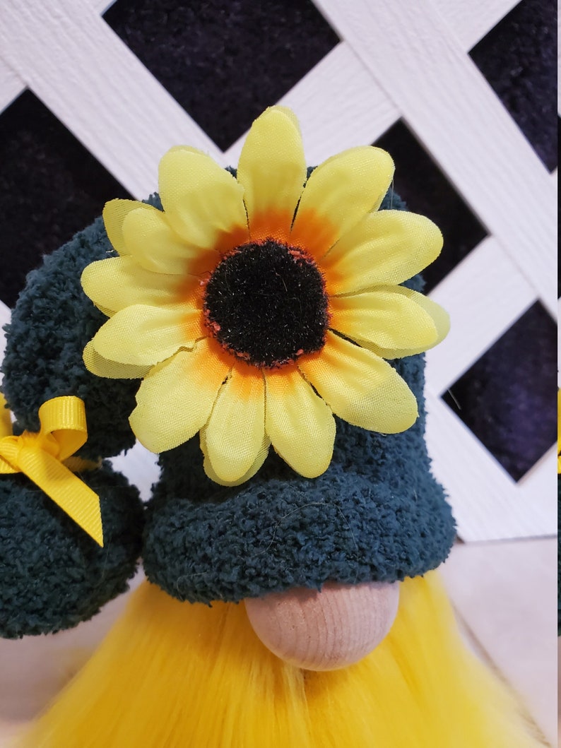 Sunflowers Gnomes Sock Gnomes Tiered Tray Gnomes Sunflower | Etsy