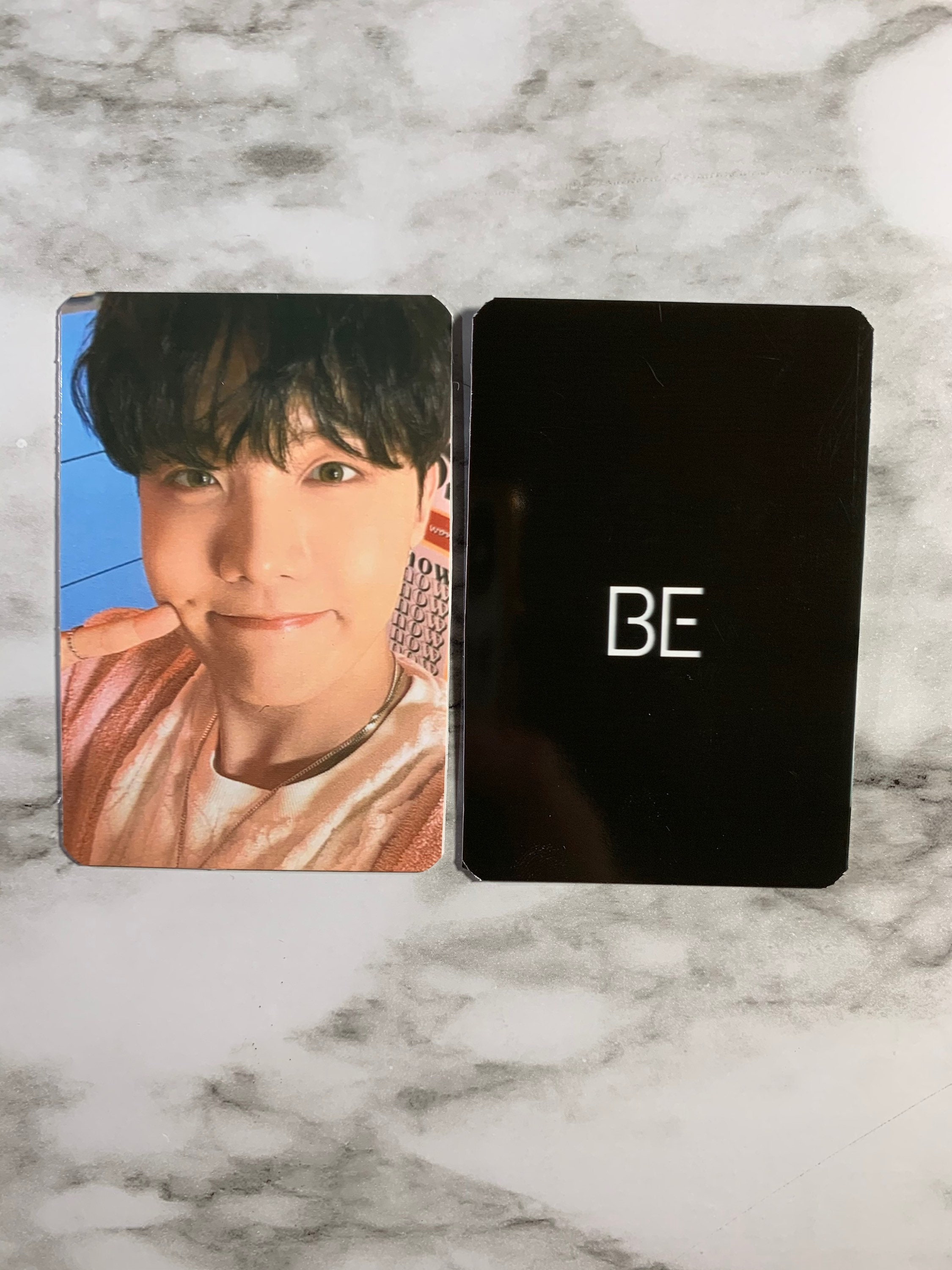 BTS BE Essential Edition Photocards Double Sided Etsy