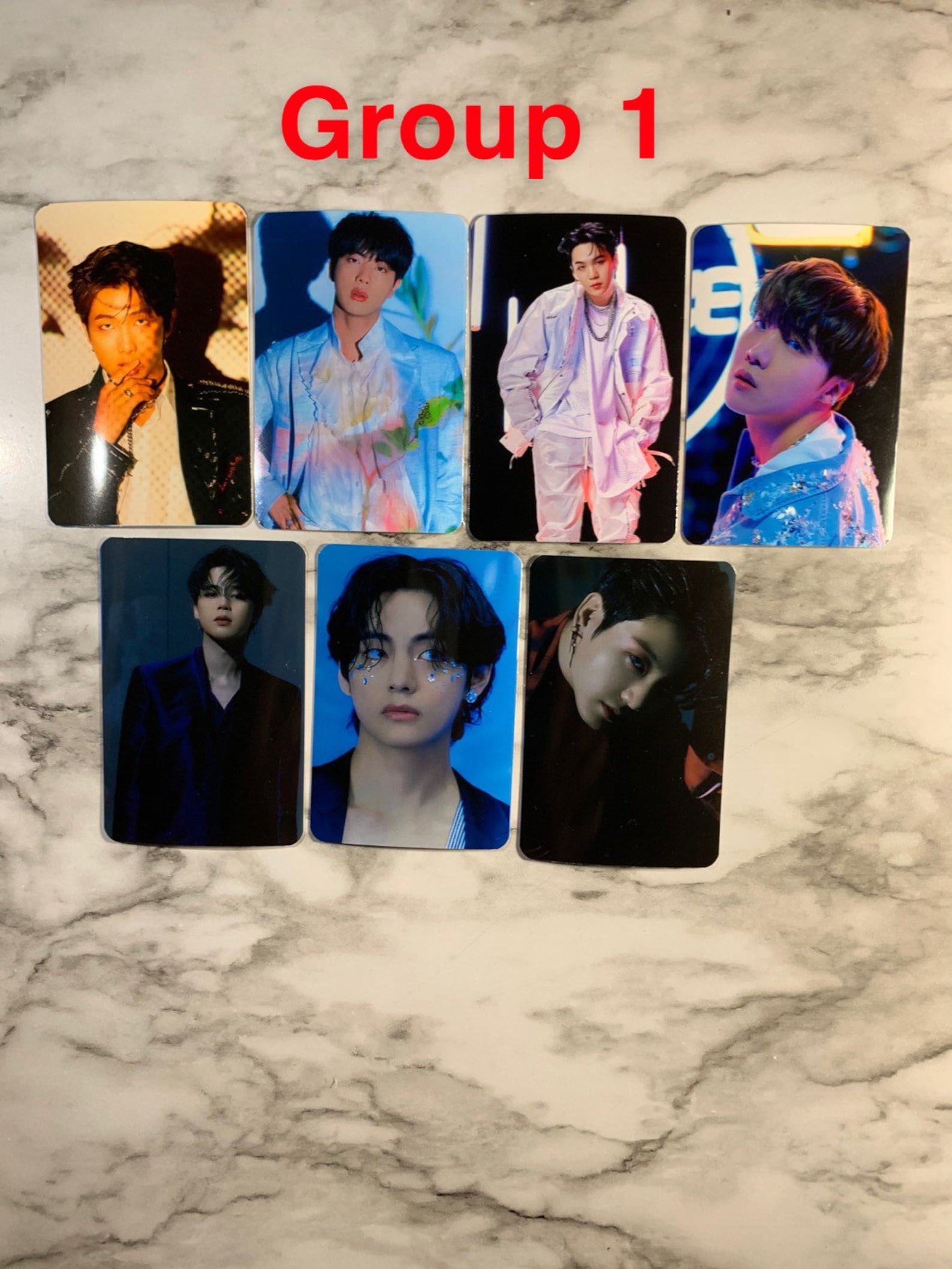 BTS MOTS ONE Photobook Clue Ver. Photocards Etsy