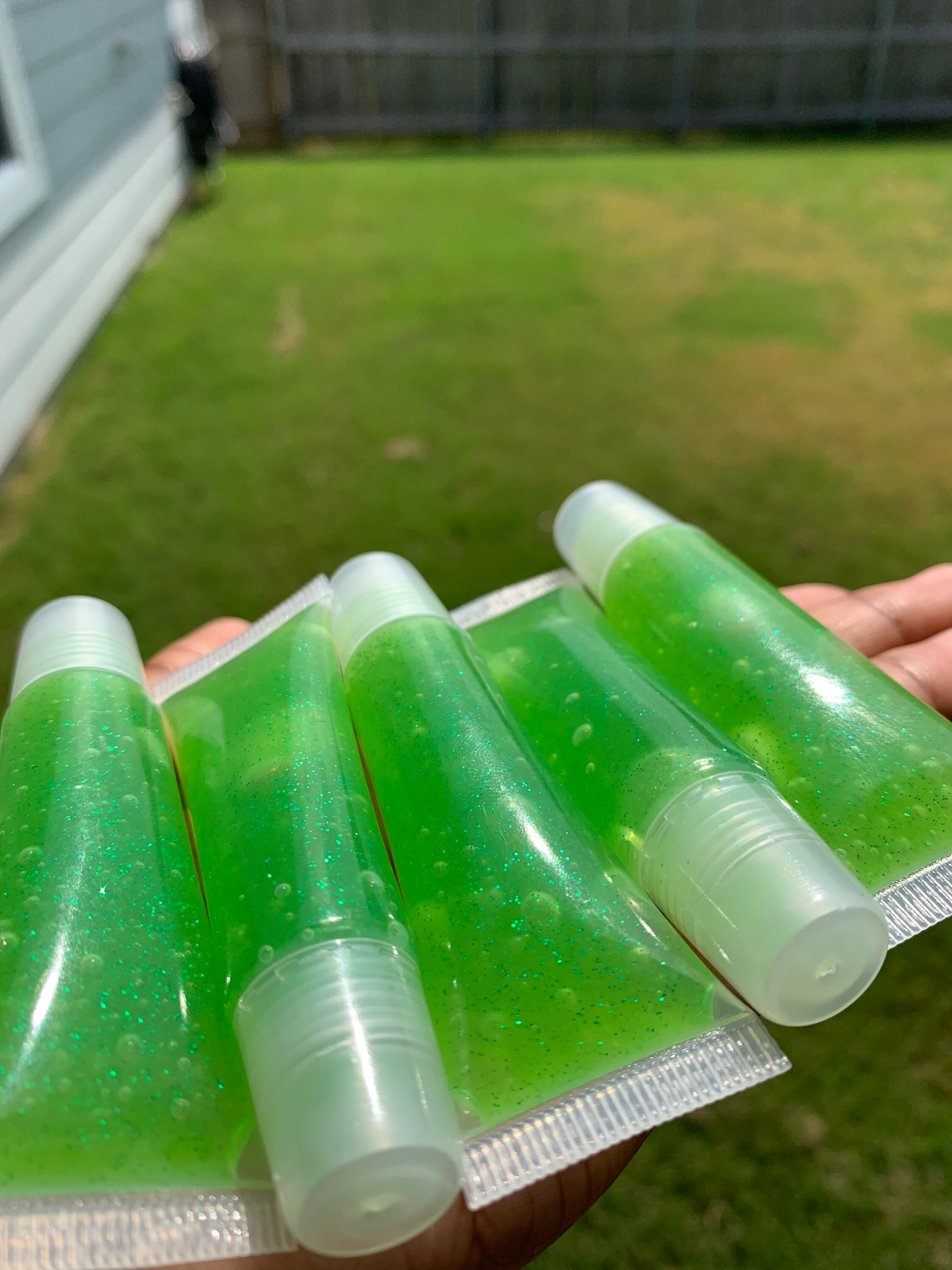 Green Apple Lipgloss Etsy