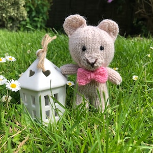 Teddy Bear Toy Knitting Pattern