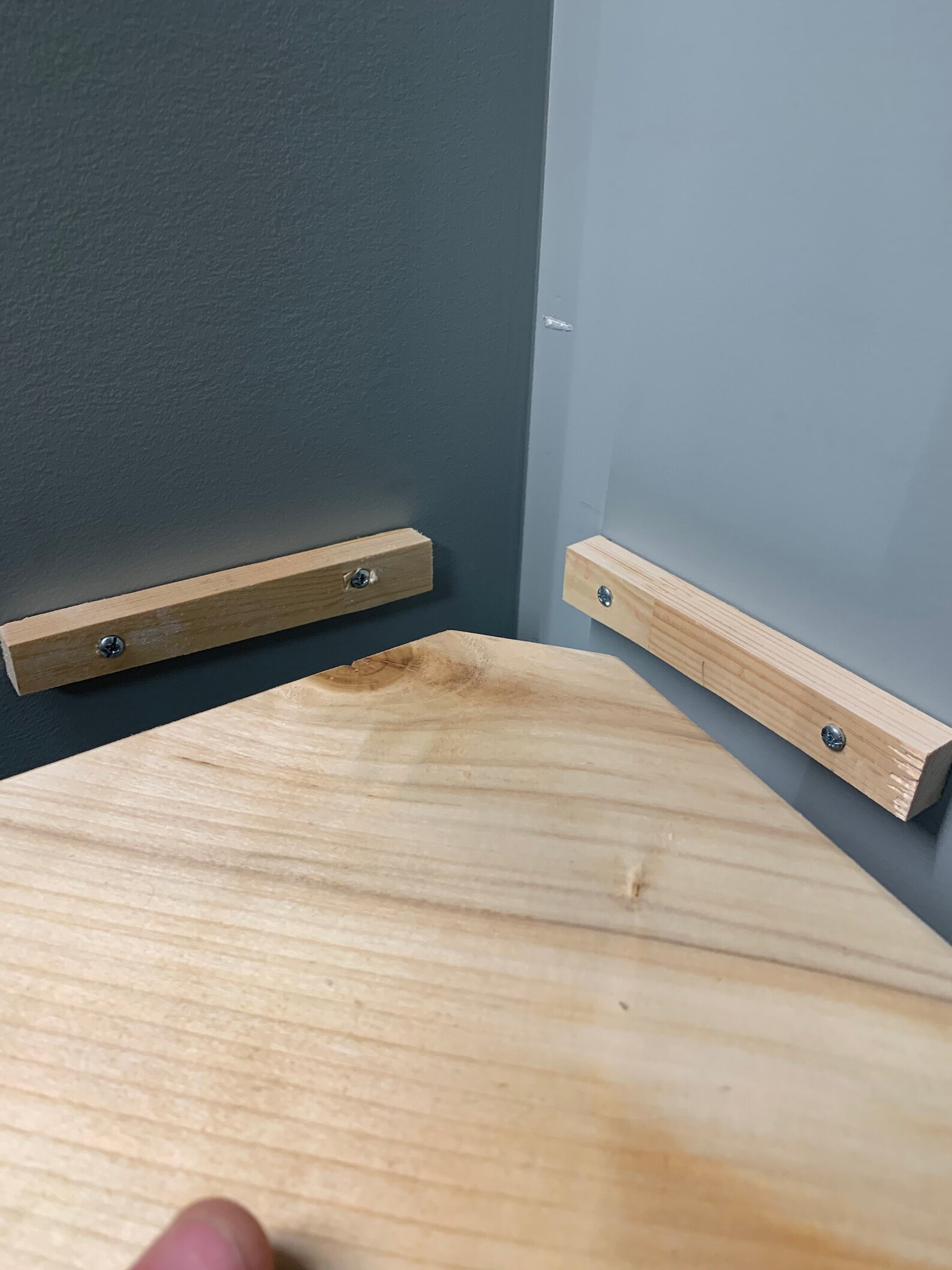 Live Edge Corner Floating Shelf Etsy Canada