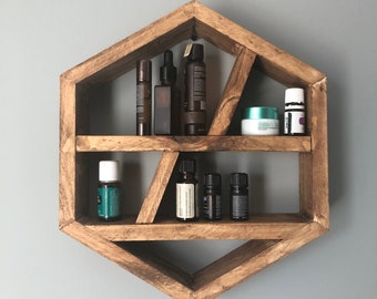 Essential Oil, Nail Polish, Ornament Shelves - Hexagon