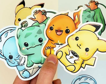 Brewer Starter Pack Vinyl Stickers | Yellow, Blue, Orange, Green