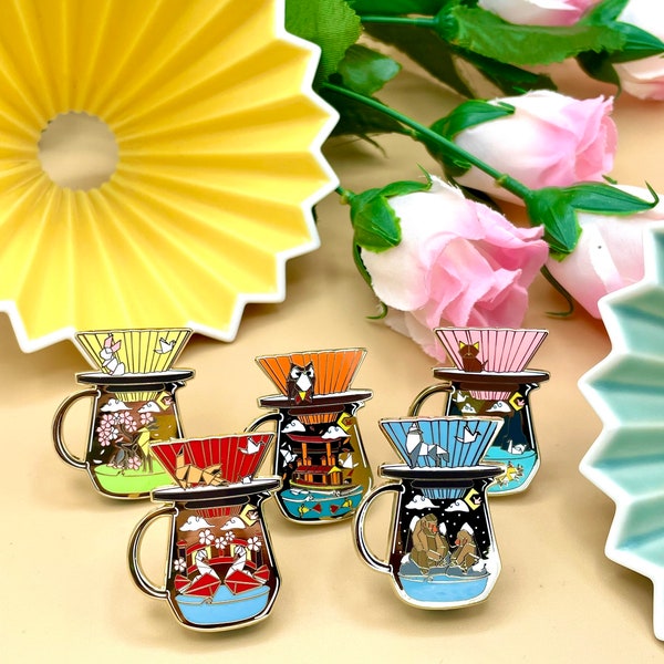 Japanese Enamel Pin Etsy