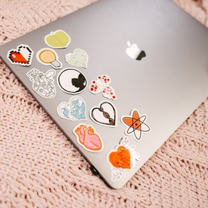 STEM hearts stickers