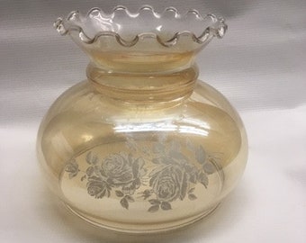 vintage hurricane table lamp