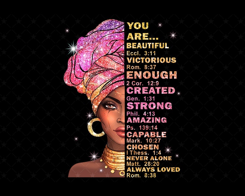 Black Girl You Are Beautiful png Black Queen Black Women image 0