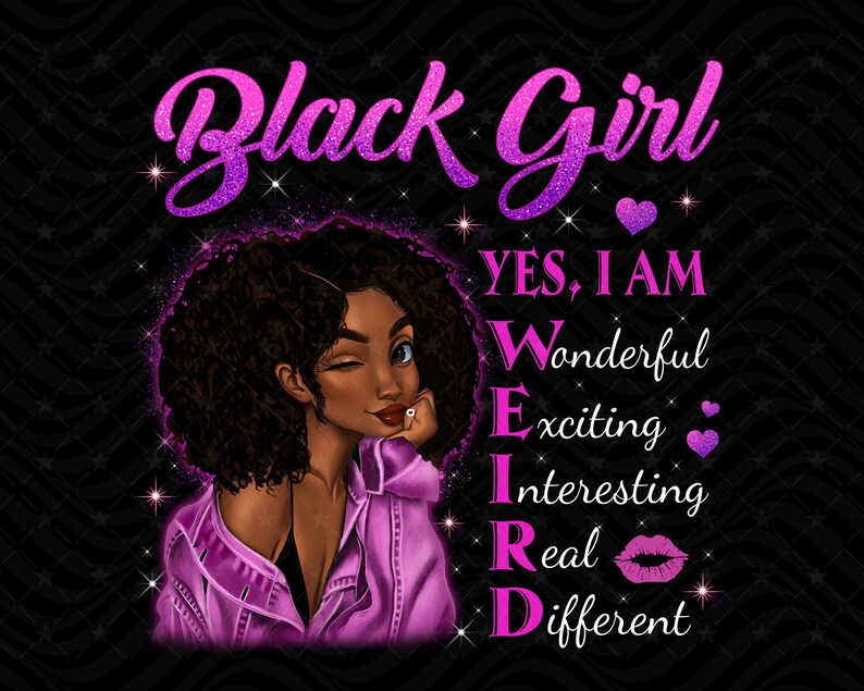 Black Girl Magic png Black Women Black Women Strong Afro image 0