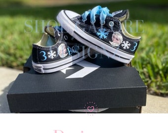 customised frozen converse
