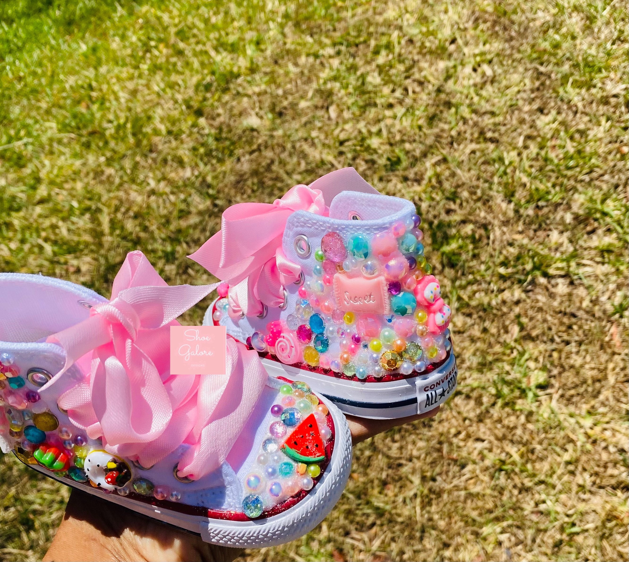 Candyland Bling Sneaker Candyland Converse sneaker Etsy