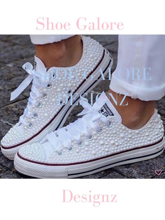 converse wedding trainers