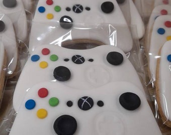 Xbox, ps5, Nintendo switch, gamers, birthday party, party bag fillers, party favour, iced biscuits