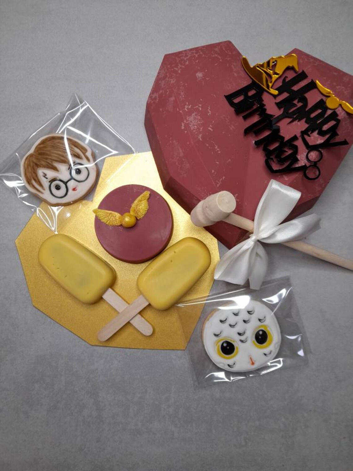 Harry Potter smash heart cadeau danniversaire cakesicles Etsy