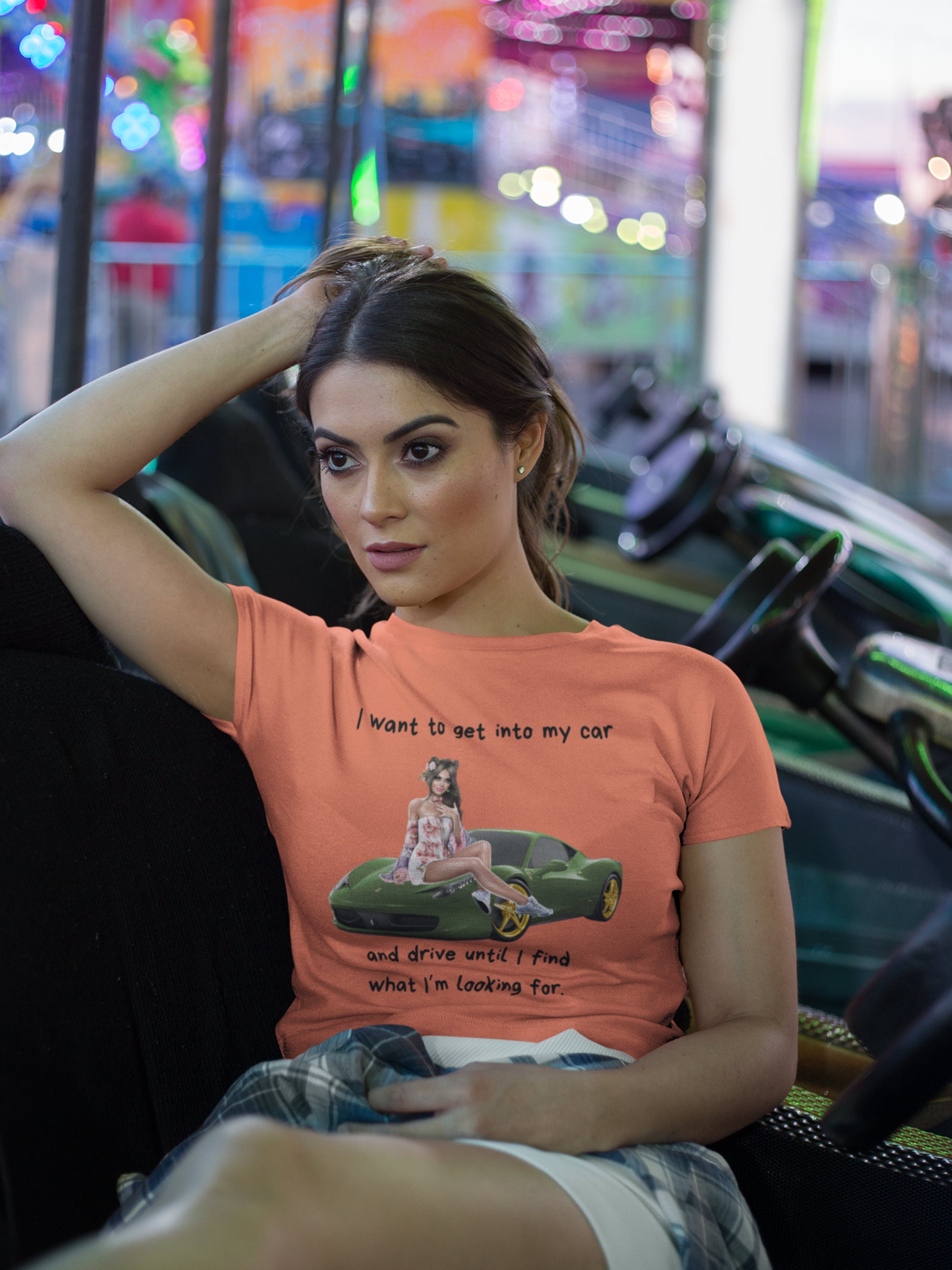 Sexy girl shirt muscle car t shirt hot girl shirt Unisex | Etsy