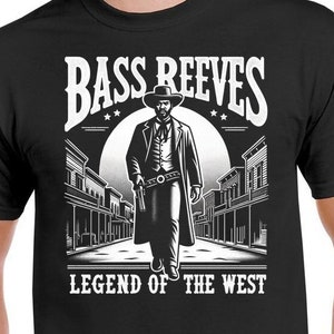 Bass Reeves T Shirt, US Marshal Tee, Old West Shirt, lawman Outlaw, Yellowstone Gift, Unisex Tee, Bass Reeves TV, Bass Reeves Tee