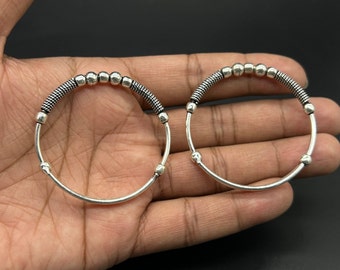 925 Sterling-Silver Baby Nazariya Kada Bangle for Baby Boy and Baby Girls