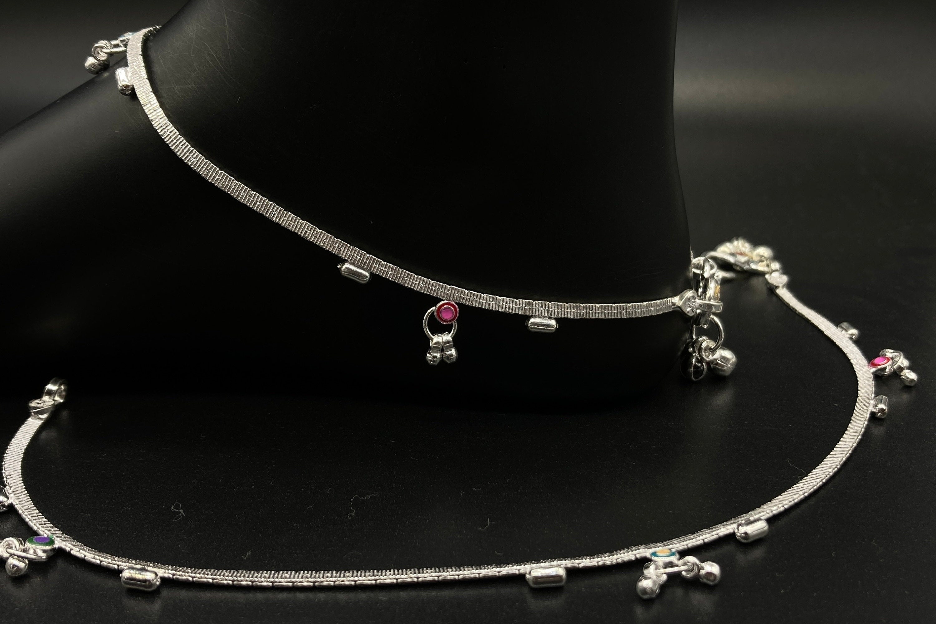 Payal for girls silver sale
