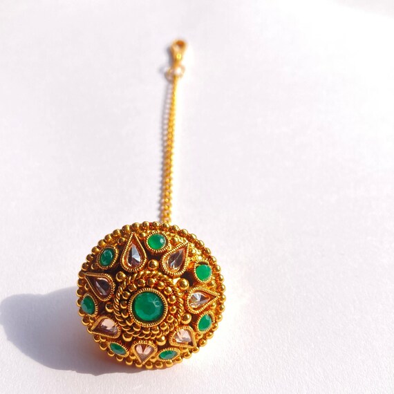Kudan Borla Mang Tikka classic Design indian Traditional