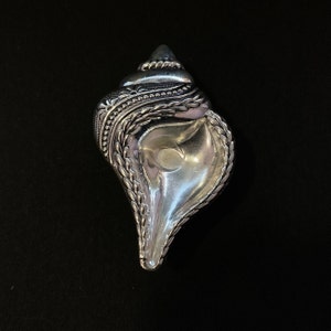 925 Sterling Silver Shank Diya / Designer Diya / Shank Diya