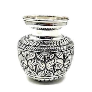 925 Sterling Silver Kalash Lota / Silver Lota at Best Price in Etsy / Silver Kalash / Lota for Puja