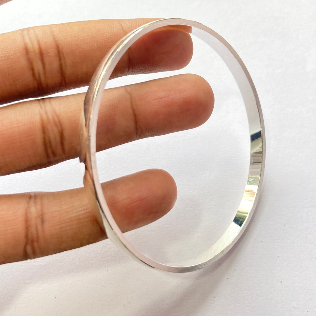 925 Sterling Silver Punjabi Kada Silver Kada Silver Bracelet