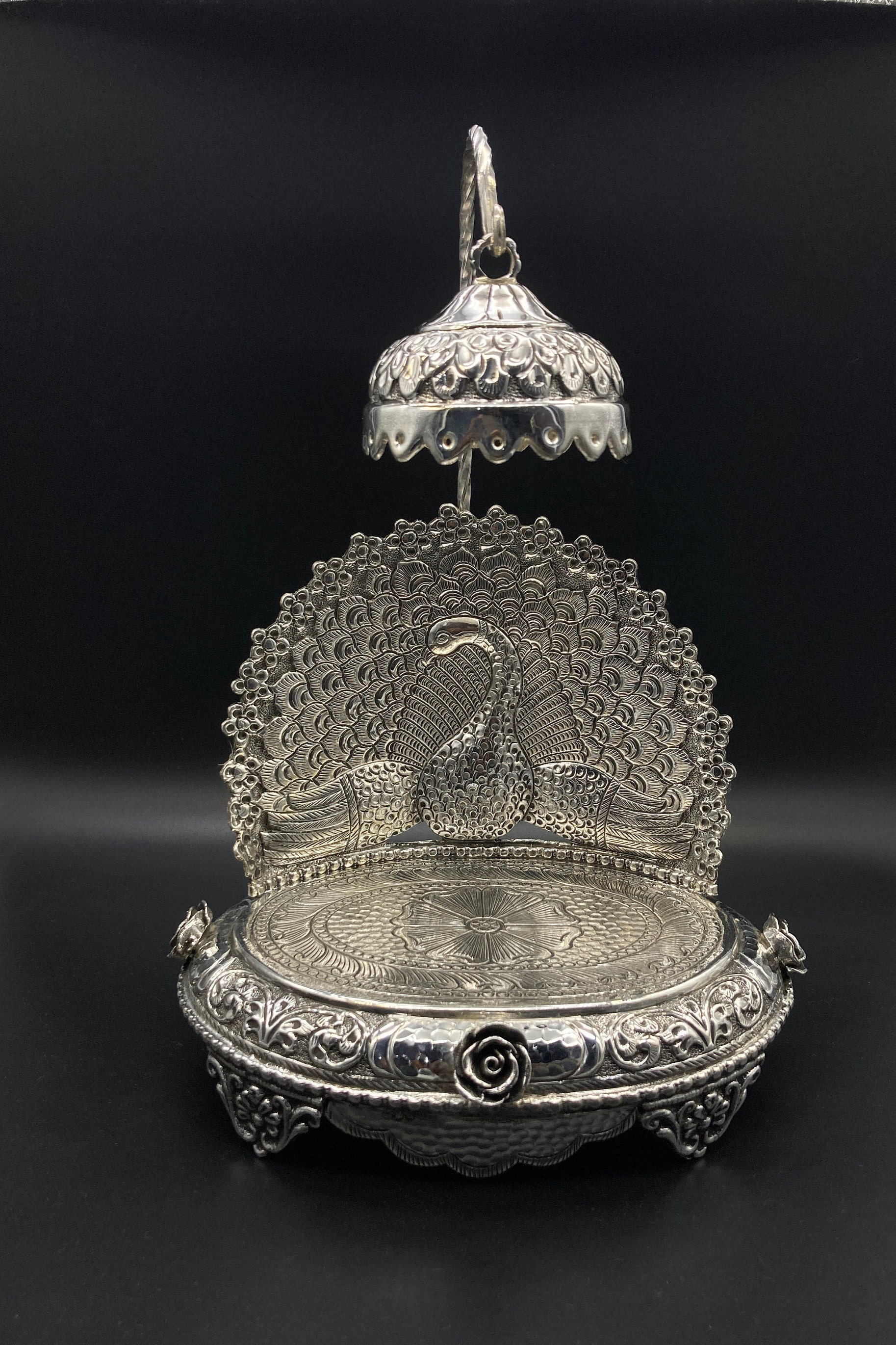 925 Sterling Silver Singhasan - Etsy