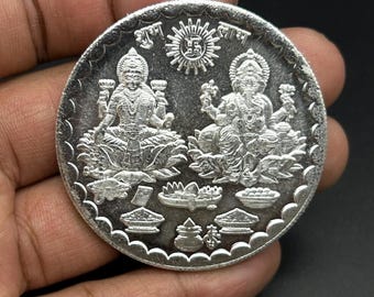 ガネーシャ銀貨１オンス サラファ トレーダーズ コミッティによる、99.90% 純銀 50 グラム