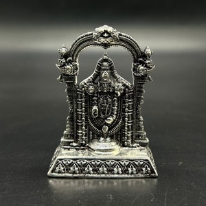 925 Sterling Silver Tirupati Bala  Ji idol