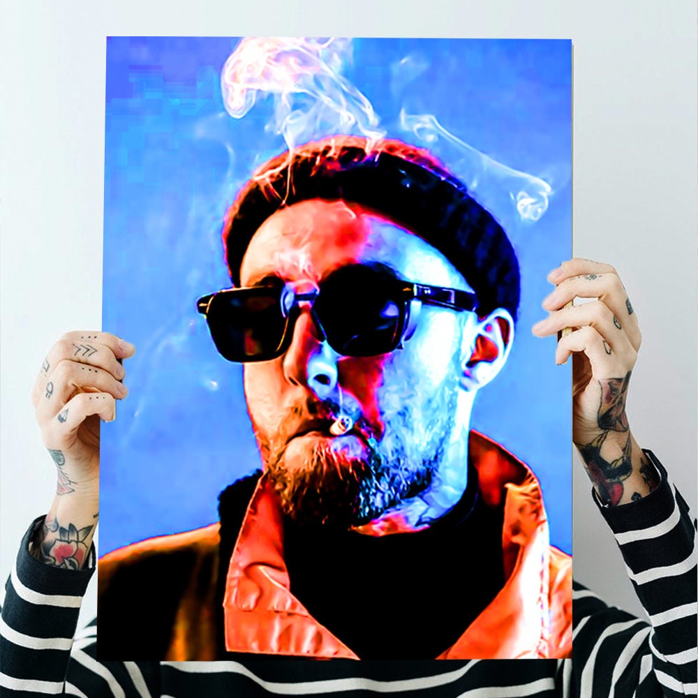 rip mac miller etsy poster rip mac miller etsy poster
